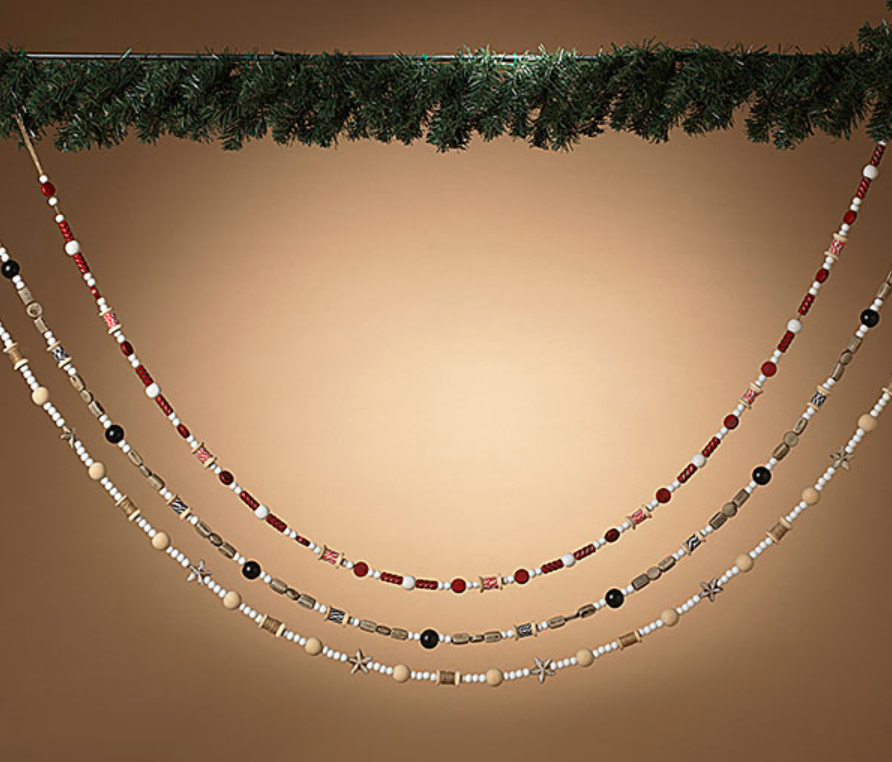 6' Holiday Garland Beads ***3 Styles***