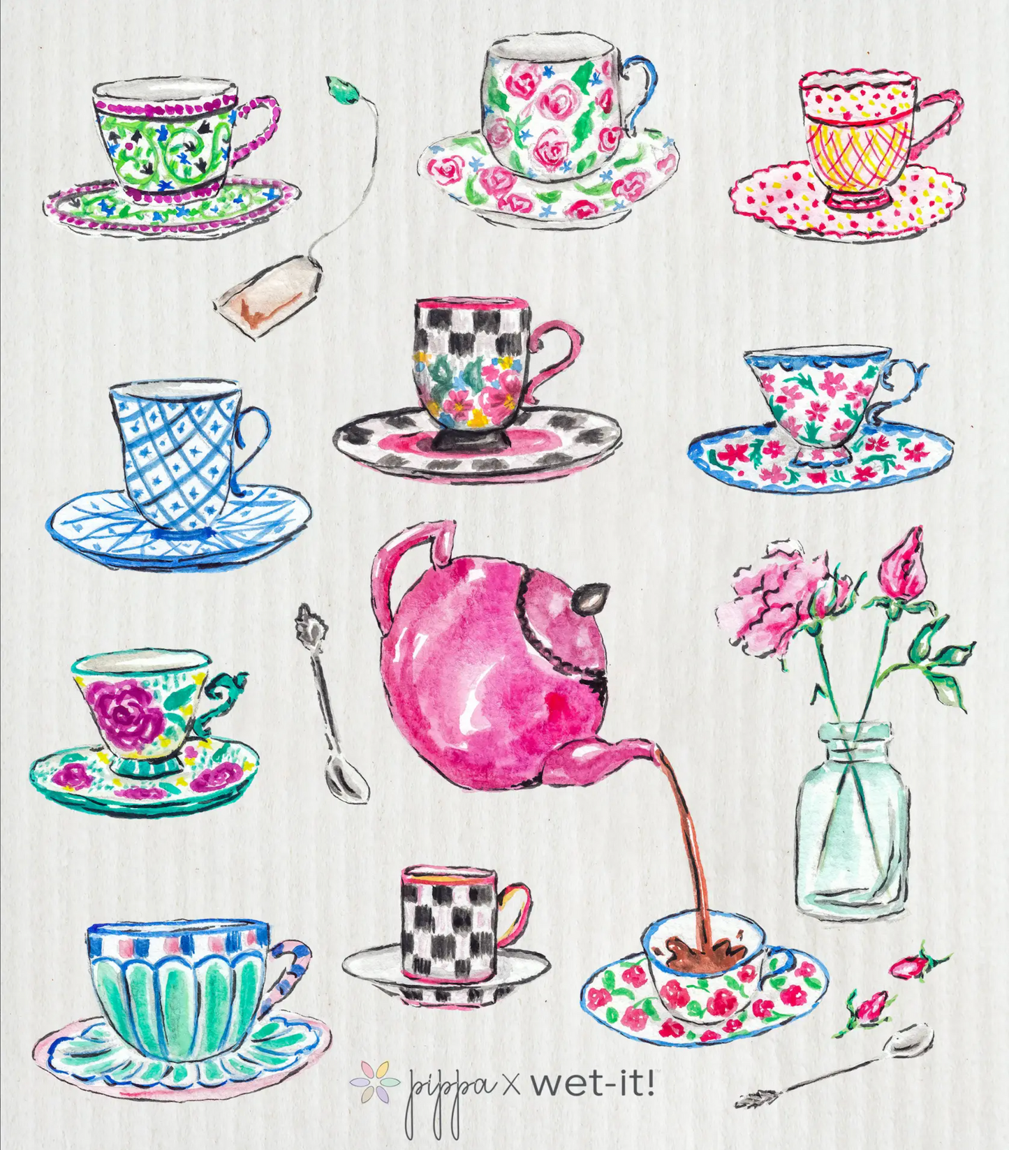 Wet It Cloths | Teatime