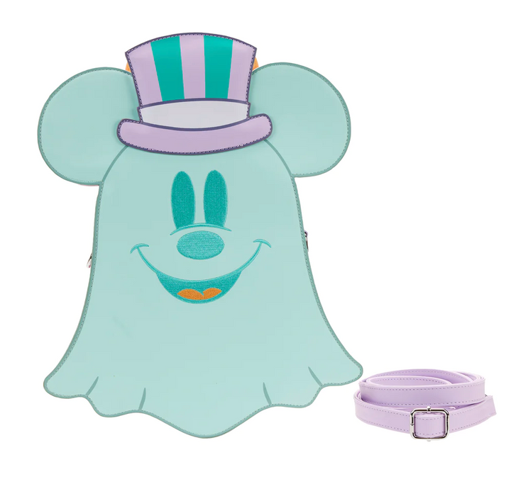 Pastel Ghost Mickey/Minnie Glow Crossbody Bag