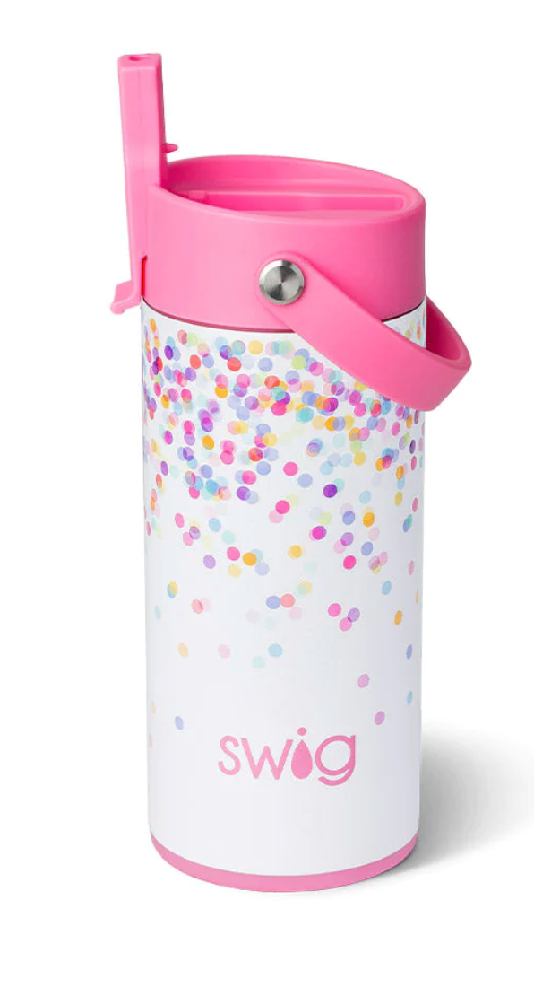 Confetti Flip & Sip Slim Tumbler (12oz)