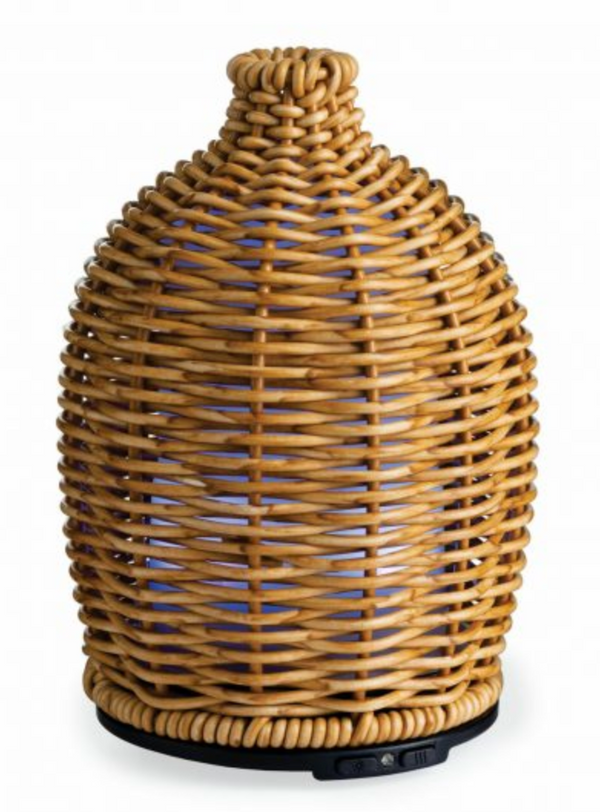 Wicker Vase Ultra Sonic Essential Oil Diffuser