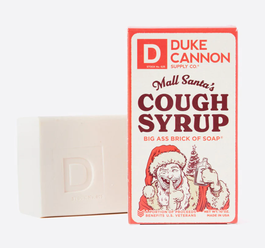 Duke Cannon | Mall Santa's Cough Syrup Soap