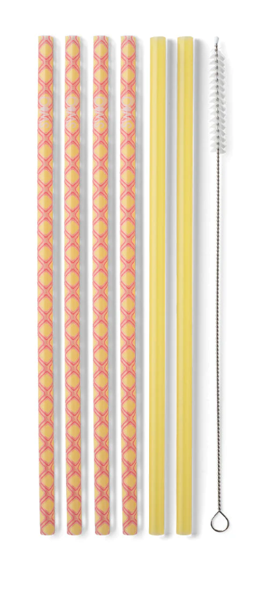 SWIG Pink LemonadeTall Straw Set