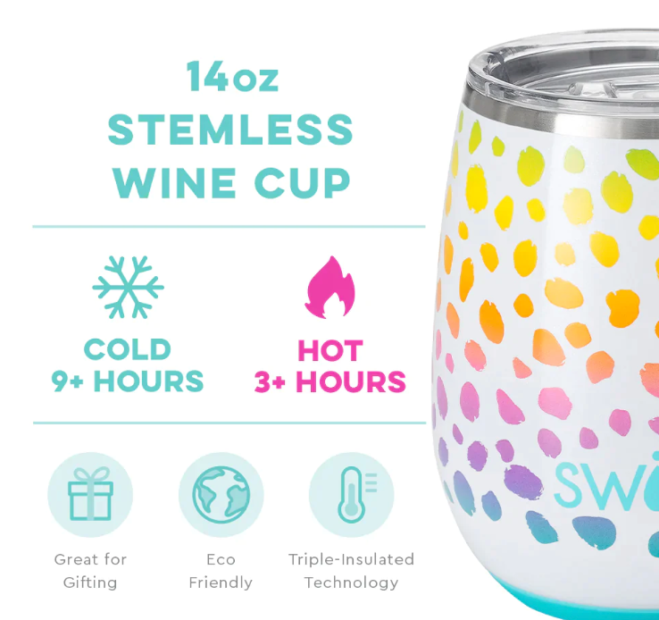 SWIG- Wild Child Stemless Wine Cup (14oz)