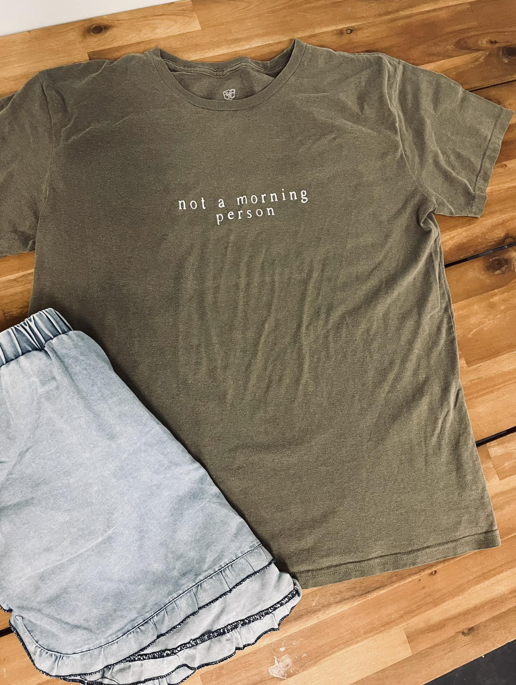 Not a Morning Person Vintage Tee