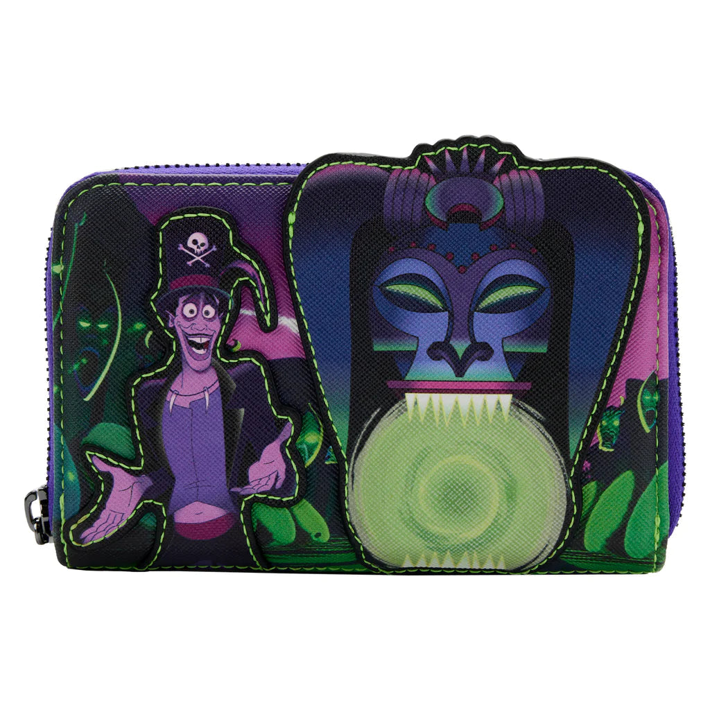 Disney Princess and the Frog Dr Facilier Zip Around Wallet