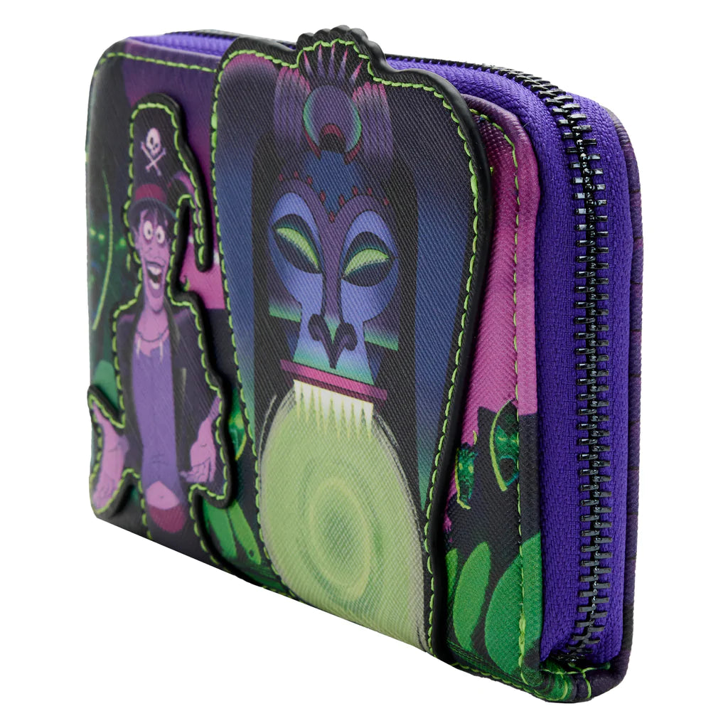 Disney Maleficent Ladies Zip Around Wallet / Purse