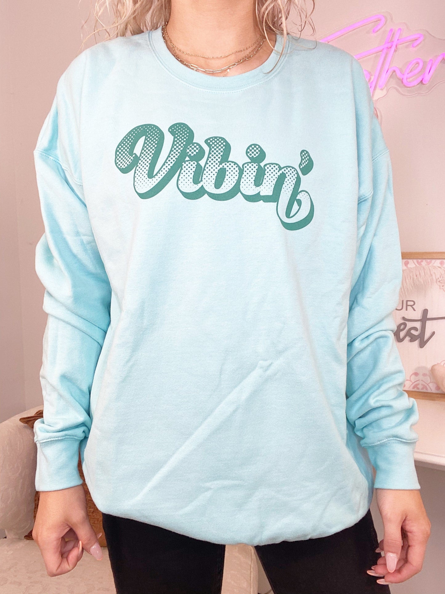 Vibin’ Graphic Sweatshirt