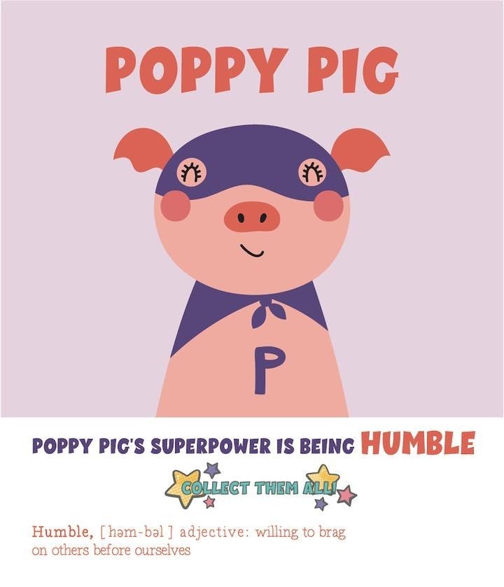 Pink Picasso | Kids Super Hero Kit - Poppy Pig