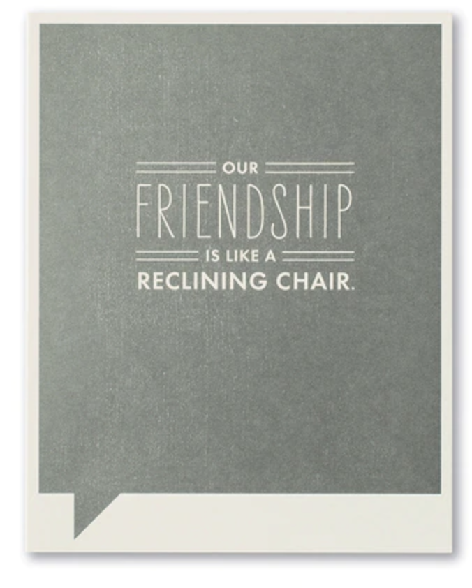 Reclining Chair card