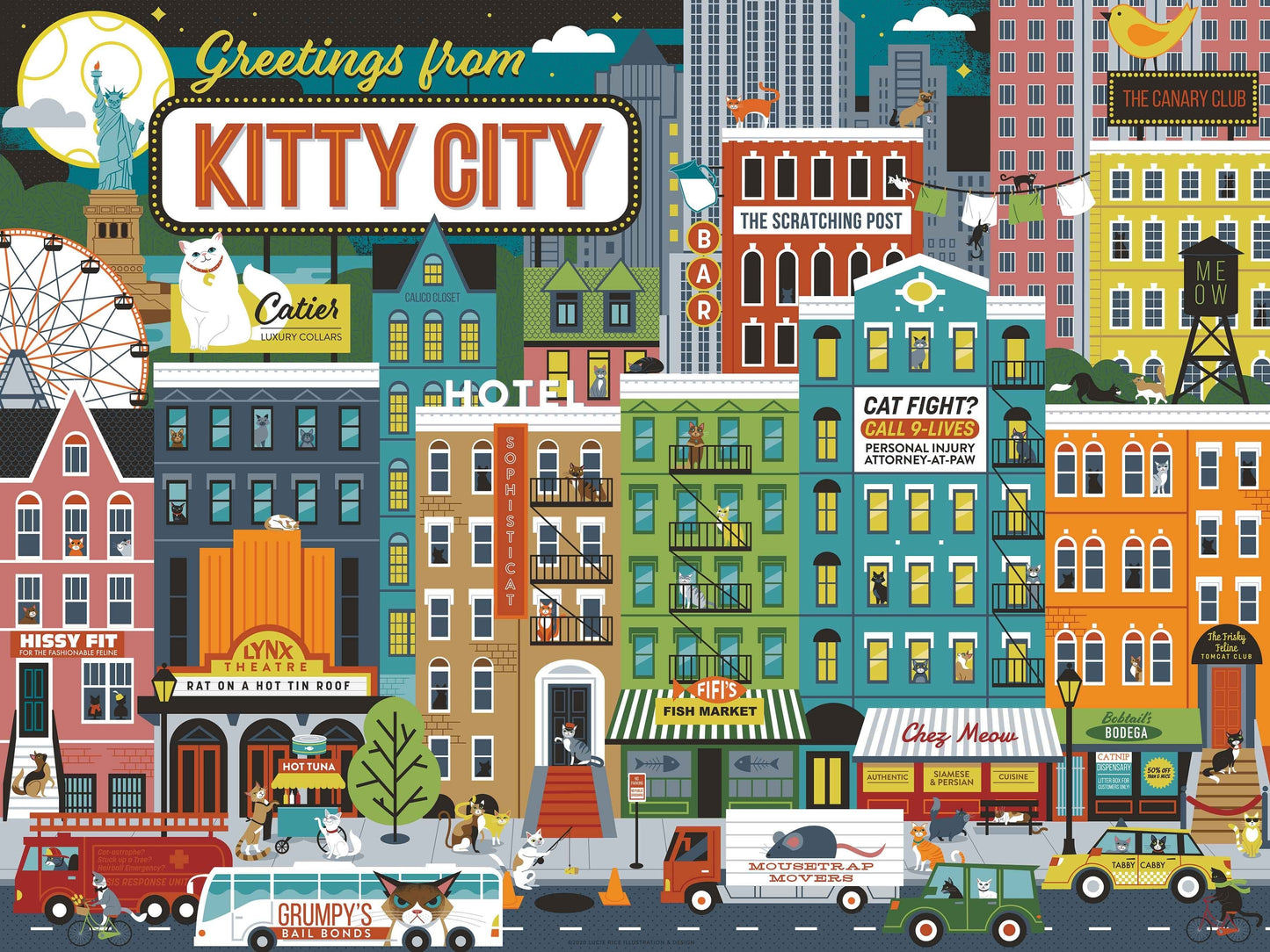 Kitty City Puzzles