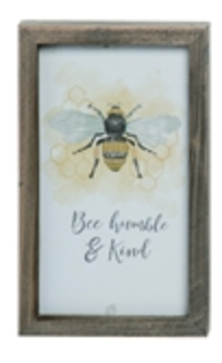 MDF Framed Bee Decor in 3 designs