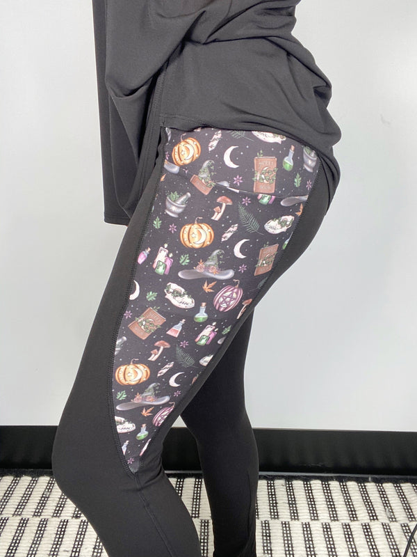 Witches Brew Kids' Leggings with Pockets