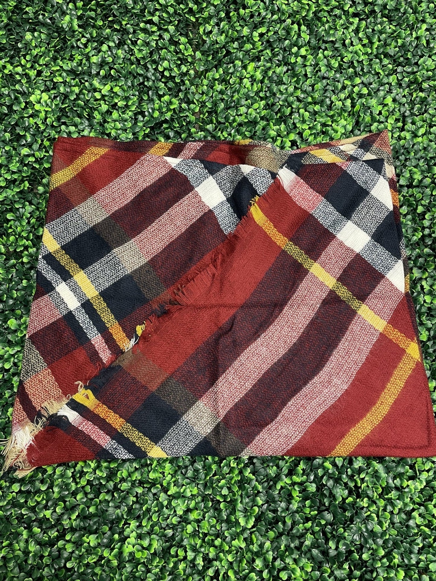 Christmas Plaid Scarf