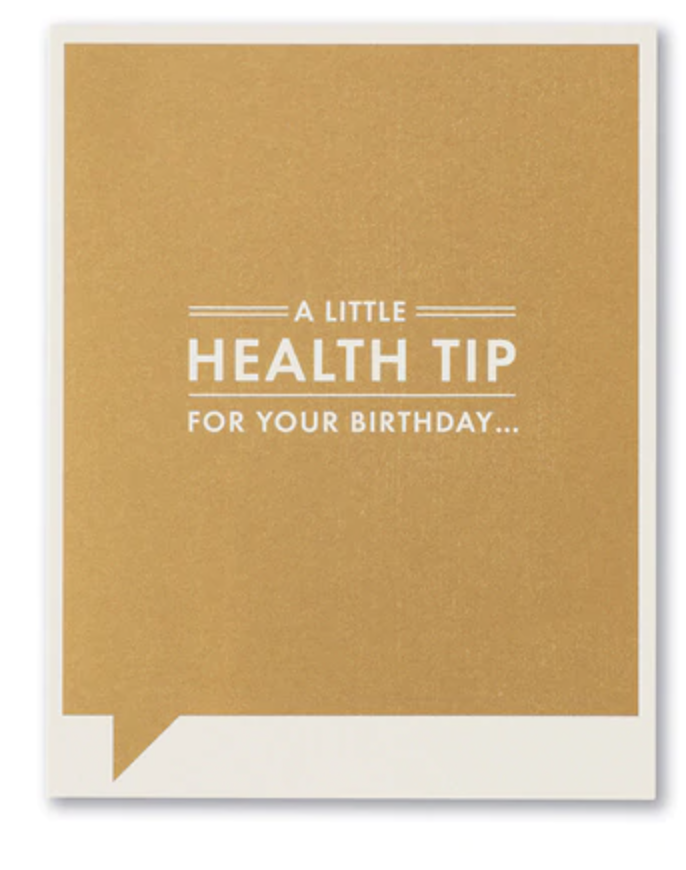 Health Tip card