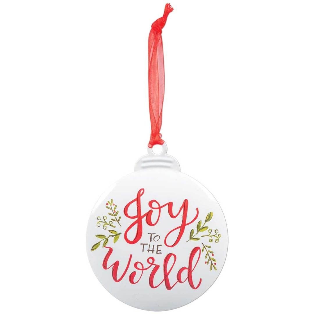 Joy To The World Personalizable Ornament