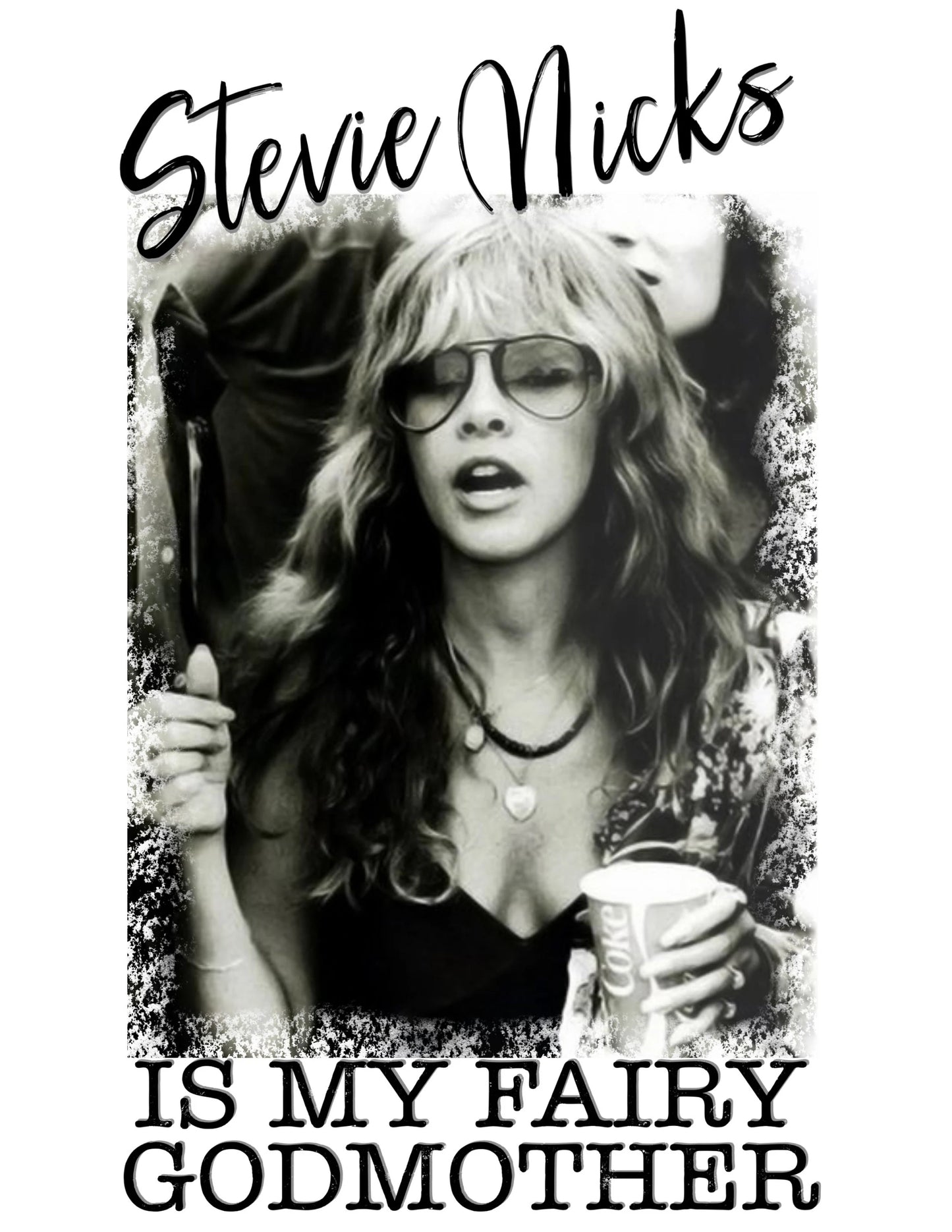 Vintage Stevie Is My Fairy Godmother Graphic Tshirt/Hoodie