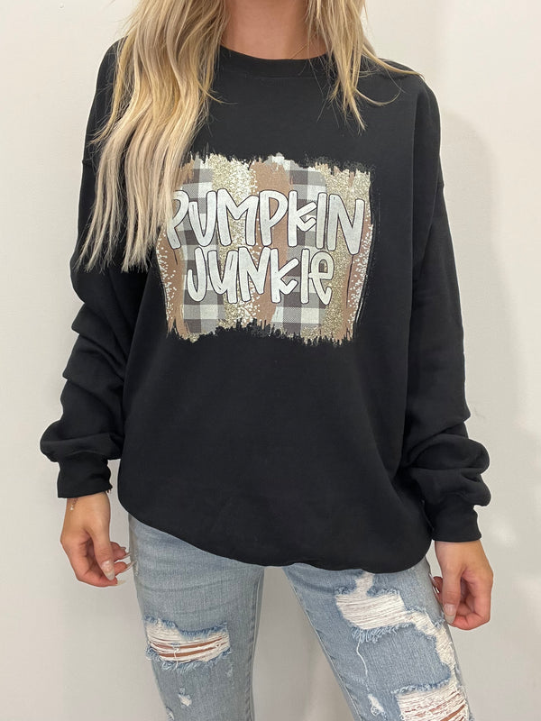 Pumpkin Junkie Graphic Crewneck