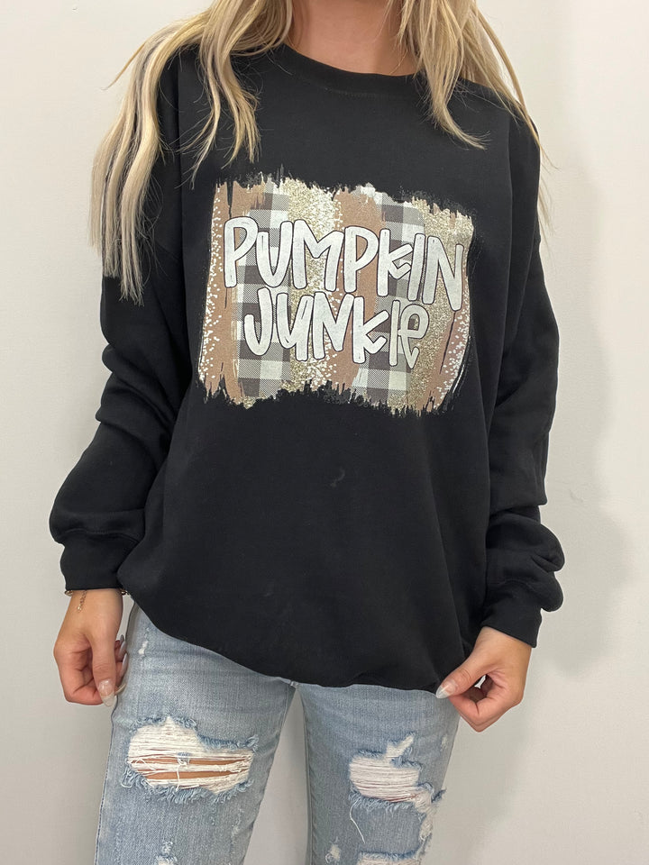 Pumpkin Junkie Graphic Crewneck