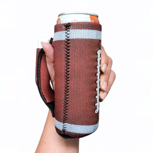 Football 12oz Slim Can Handler