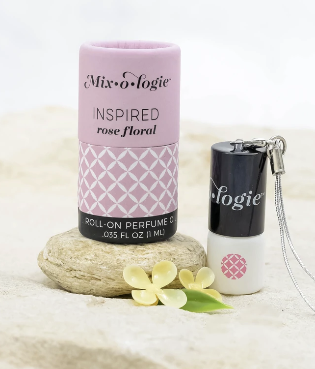 MIXOLOGIE Inspired (rose floral) Keychain Mini Roll-On Perfume