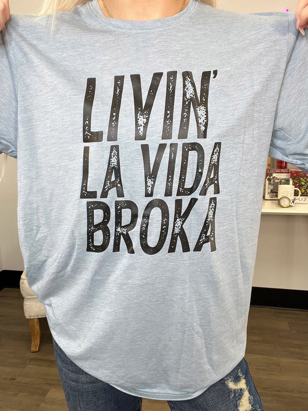 Livin' La Vids Broka Graphic Tee