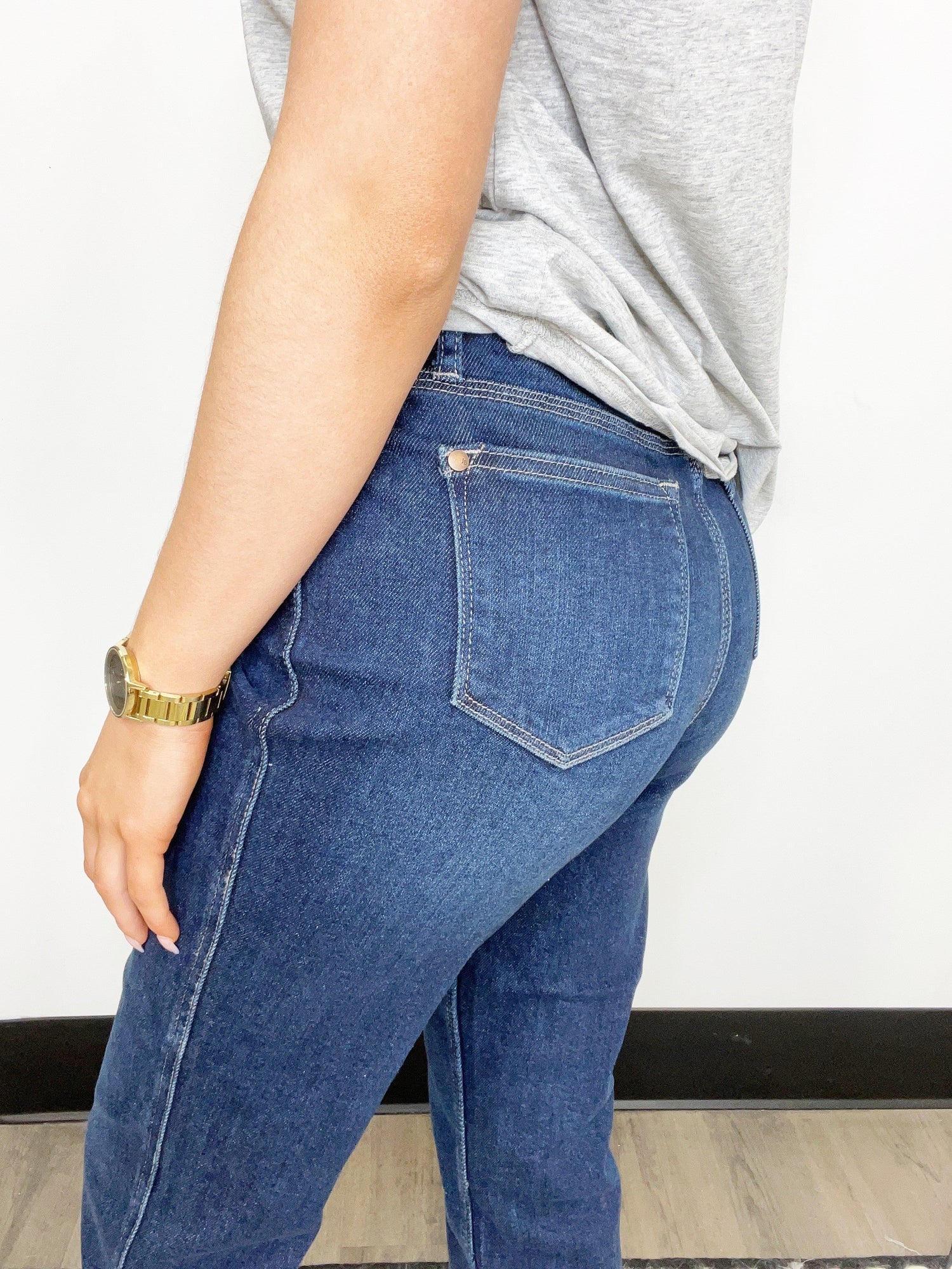 Judy Blue Leave Her Wild High-Rise Cropped Denim