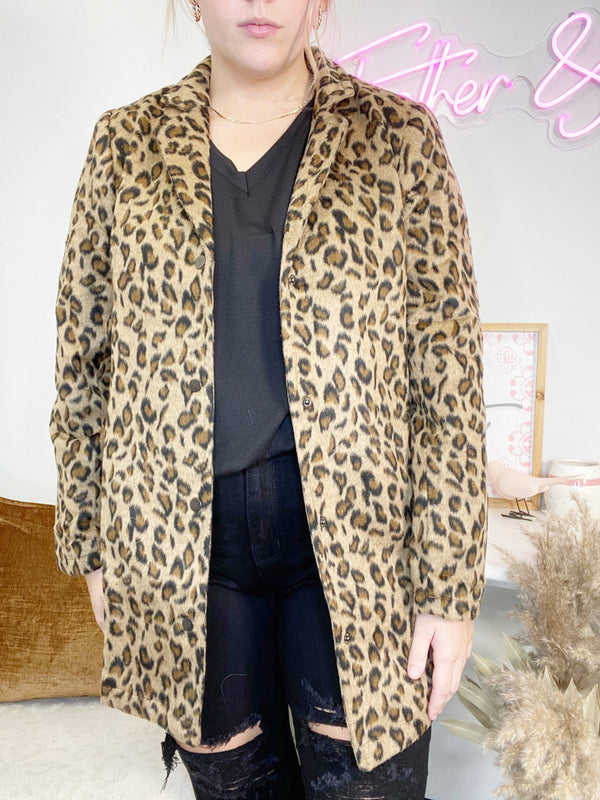 Leopard Print Blazer/Jacket