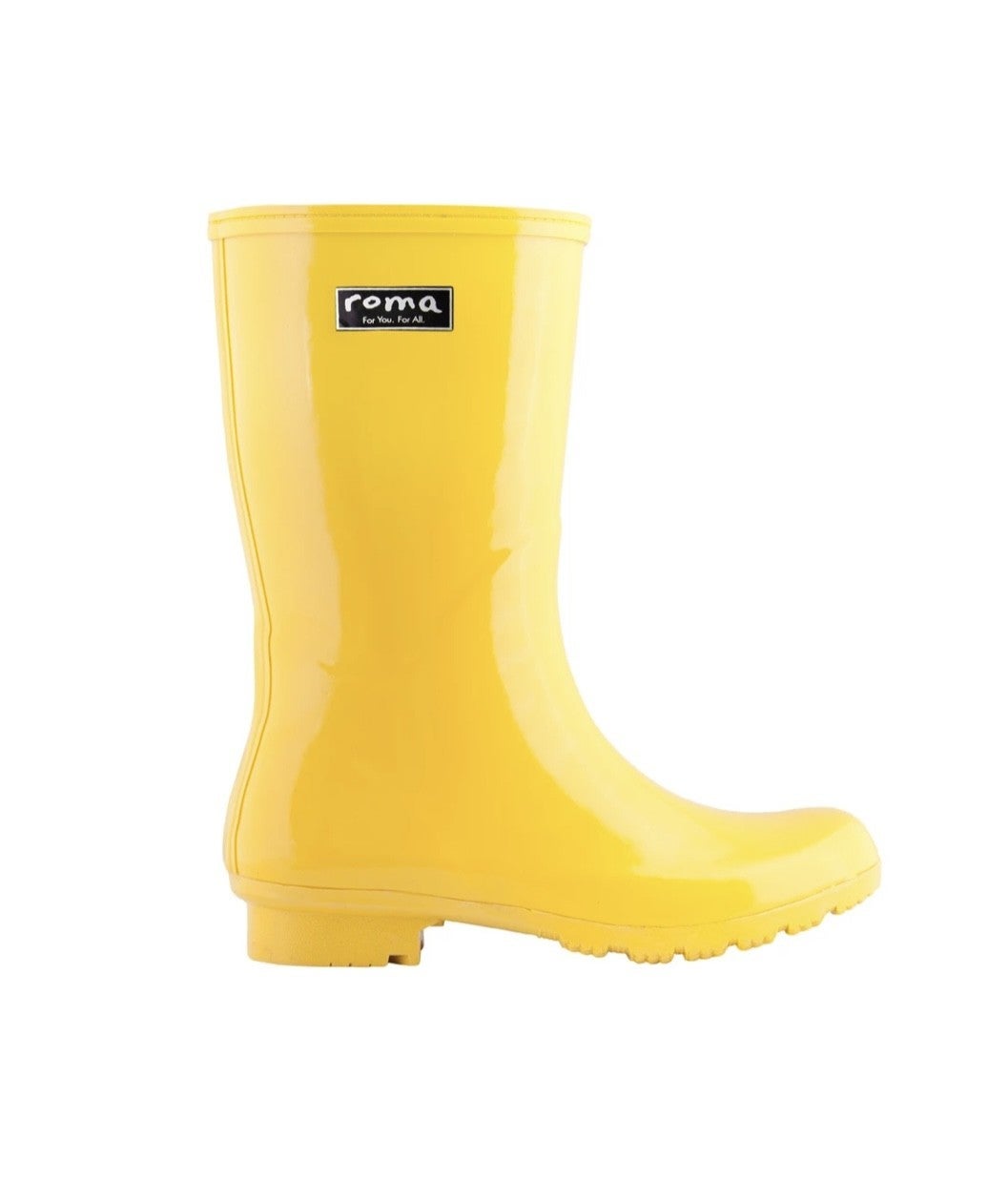Emma Mid Yellow Rain Boots